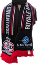 Echarpe Laine Tricot tube 4 couleurs maximum double face